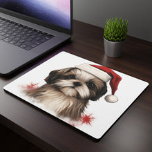 DistinctInk Mouse Pad - 1/4" Foam Rubber - Shih Tzu Puppy Drawing