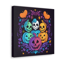 DistinctInk Canvas Wall Art with Creating Lasting Memories for Halloween LGBTQ+ Pride