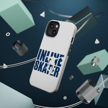 DistinctInk ToughCase for Apple iPhone, Compatible with MagSafe Charging - Inline Skater - Skating