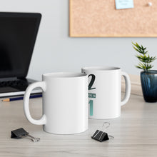 DistinctInk Glossy White Coffee / Tea Mug - 5'2 But My Attitude is 6'1
