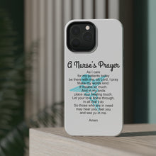 DistinctInk ToughCase for Apple iPhone, Compatible with MagSafe Charging - A Nurse's Prayer