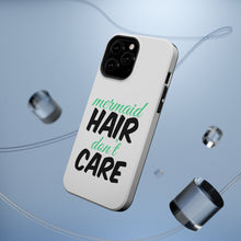 DistinctInk ToughCase for Apple iPhone, Compatible with MagSafe Charging - Mermaid Hair Don't Care