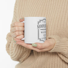 DistinctInk Glossy White Coffee / Tea Mug - Moonshine - Water of Life