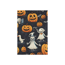 DistinctInk Garden & House Banner Flag with The Halloween Spell Design for Halloween