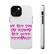 DistinctInk ToughCase for Apple iPhone, Compatible with MagSafe Charging - If You Met My Family You Would Understand