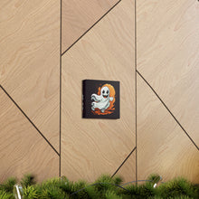 DistinctInk Canvas Wall Art with Silly Specter Sprites for Halloween