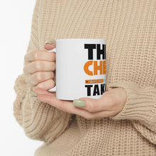 DistinctInk Glossy White Coffee / Tea Mug - This Chef is a Whisk Taker