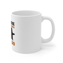 DistinctInk Glossy White Coffee / Tea Mug - I Get Drunk & Grill Things
