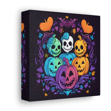 DistinctInk Canvas Wall Art with Creating Lasting Memories for Halloween LGBTQ+ Pride