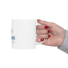 DistinctInk Glossy White Coffee / Tea Mug - Fixing Sinks is Draining - Plumbing