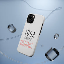 DistinctInk ToughCase for Apple iPhone, Compatible with MagSafe Charging - Yoga and Leggings