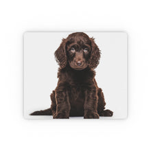 DistinctInk Mouse Pad - 1/4" Foam Rubber - Irish Water Spaniel Puppy