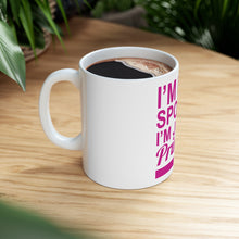 DistinctInk Glossy White Coffee / Tea Mug - I'm Not Spoiled I'm Just a Princess
