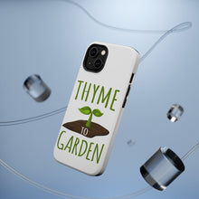 DistinctInk ToughCase for Apple iPhone, Compatible with MagSafe Charging - Thyme to Garden