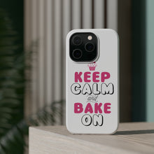 DistinctInk ToughCase for Apple iPhone, Compatible with MagSafe Charging - Keep Calm and Bake On