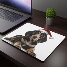DistinctInk Mouse Pad - 1/4" Foam Rubber - Bluetick Coonhound Puppy