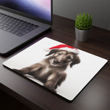 DistinctInk Mouse Pad - 1/4" Foam Rubber - Irish Wolfhound Puppy