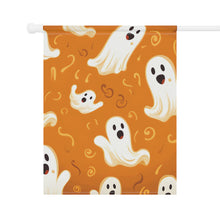 DistinctInk Garden & House Banner / Flag with Ghost Skeleton Pumpkin Pattern Design for Halloween