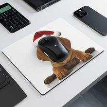 DistinctInk Mouse Pad - 1/4" Foam Rubber - Redbone Coonhound Puppy