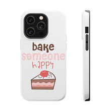 DistinctInk ToughCase for Apple iPhone, Compatible with MagSafe Charging - Bake Someone Happy