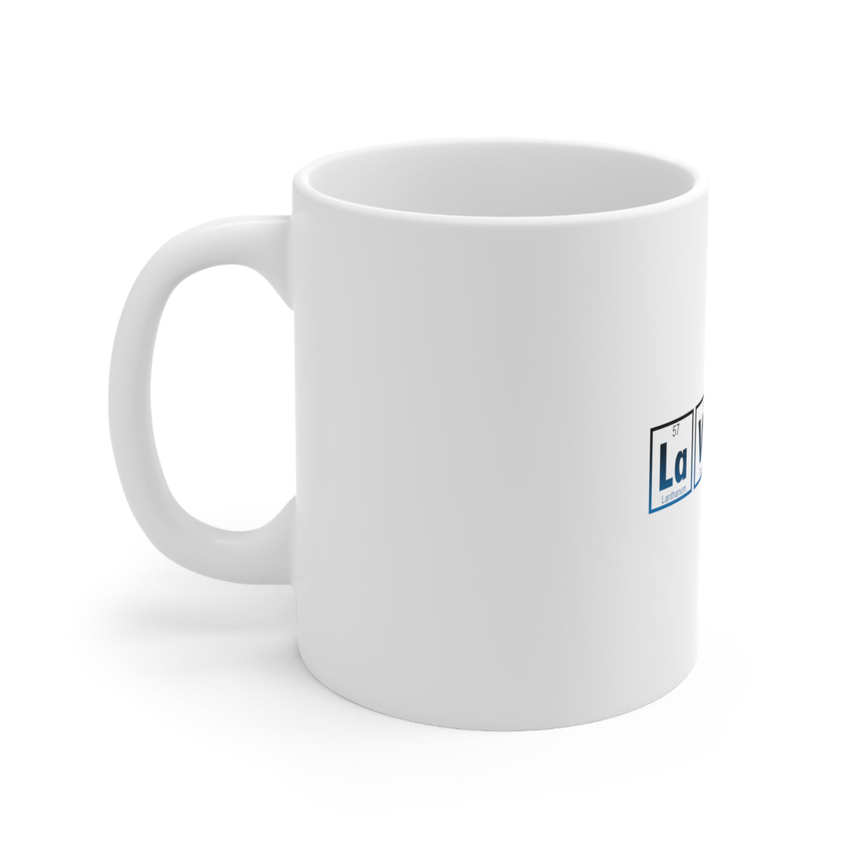 Glossy White Coffee / Tea Mug - Lawyer Elements Periodic Table, view 2