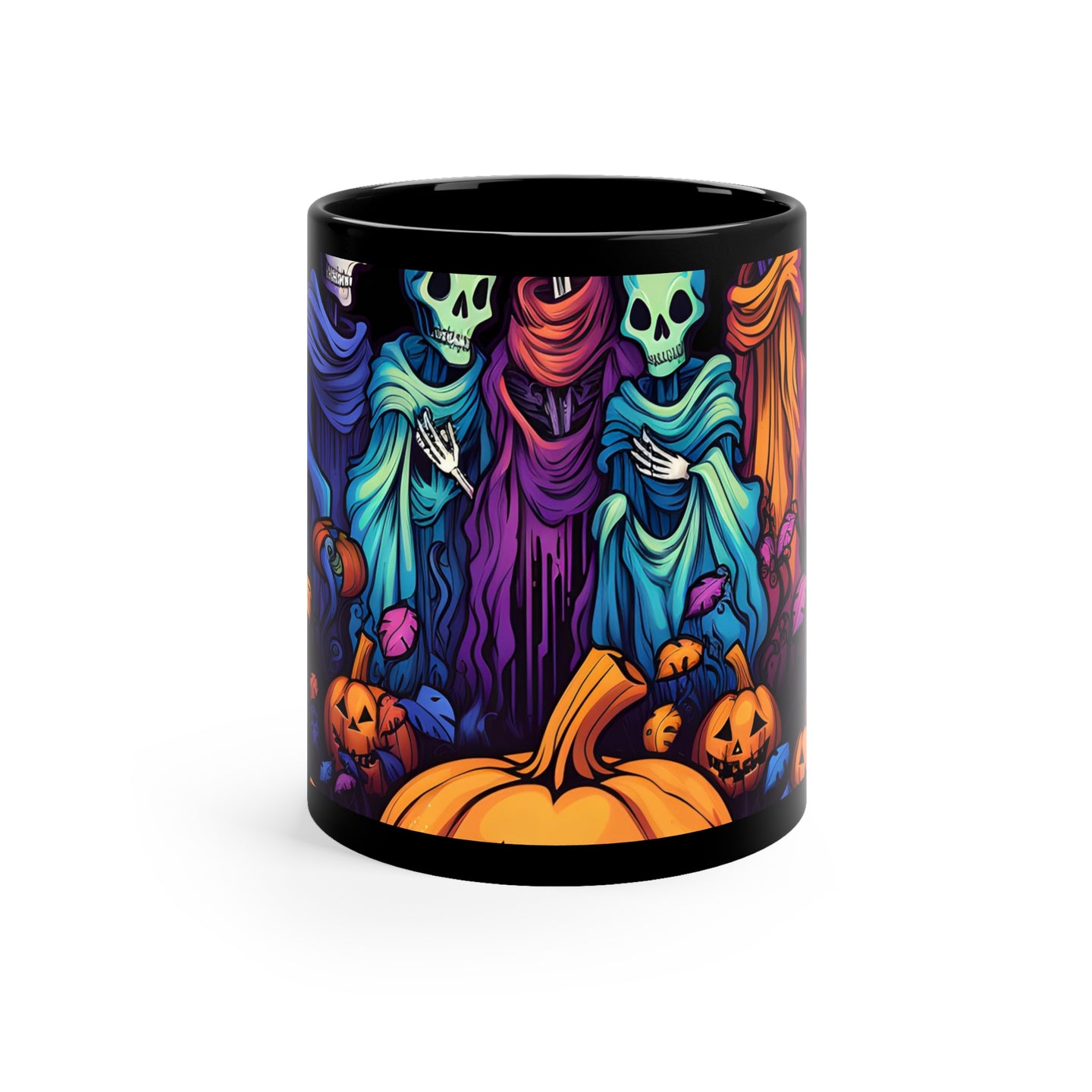 DistinctInk Black Coffee Mug - 