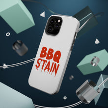 DistinctInk ToughCase for Apple iPhone, Compatible with MagSafe Charging - BBQ Stain Barbecue