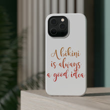 DistinctInk ToughCase for Apple iPhone, Compatible with MagSafe Charging - A Bikini is Always a Good Idea