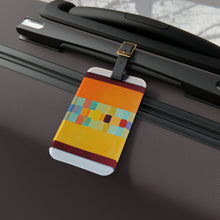 Maiya Wexler - Mid-Century Modern Design Printed on a Custom Luggage Tag