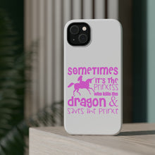 DistinctInk ToughCase for Apple iPhone, Compatible with MagSafe Charging - Sometimes It's the Princess Who Kills the Dragon