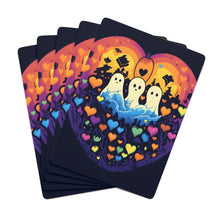 DistinctInk Playing Poker Cards with A Life Of Adventure Design for Halloween LGBTQ+ Pride
