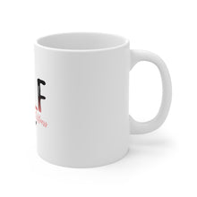 DistinctInk Glossy White Coffee / Tea Mug - MILF Mom in Love with Fitness