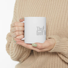 DistinctInk Glossy White Coffee / Tea Mug - The Golf Father