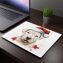DistinctInk Mouse Pad - 1/4" Foam Rubber - Dogo Argentino Puppy Drawing