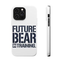 DistinctInk ToughCase for Apple iPhone, Compatible with MagSafe Charging - Future Bear in Training
