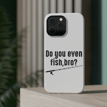 DistinctInk ToughCase for Apple iPhone, Compatible with MagSafe Charging - Do You Even Fish, Bro?
