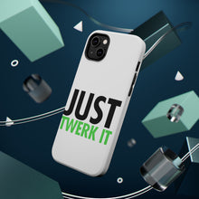 DistinctInk ToughCase for Apple iPhone, Compatible with MagSafe Charging - Just Twerk It