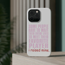 DistinctInk ToughCase for Apple iPhone, Compatible with MagSafe Charging - I Raised My Favorite Player