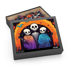 DistinctInk Jigsaw Puzzle with The Paths We Choose Design for Halloween  LGBTQ+ Pride