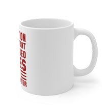 DistinctInk Glossy White Coffee / Tea Mug - Education is Important Video Games Importanter