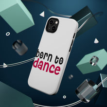 DistinctInk ToughCase for Apple iPhone, Compatible with MagSafe Charging - Born to Dance