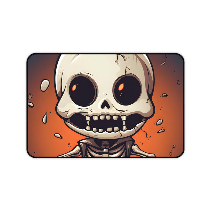 DistinctInk Desk Mat with Skelly's Halloween Bash Design for Halloween