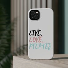 DistinctInk ToughCase for Apple iPhone, Compatible with MagSafe Charging - Live. Love. Pilates.
