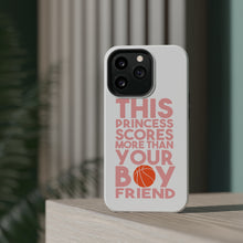 DistinctInk ToughCase for Apple iPhone, Compatible with MagSafe Charging - This Princes Scores More Than Your Boyfriend