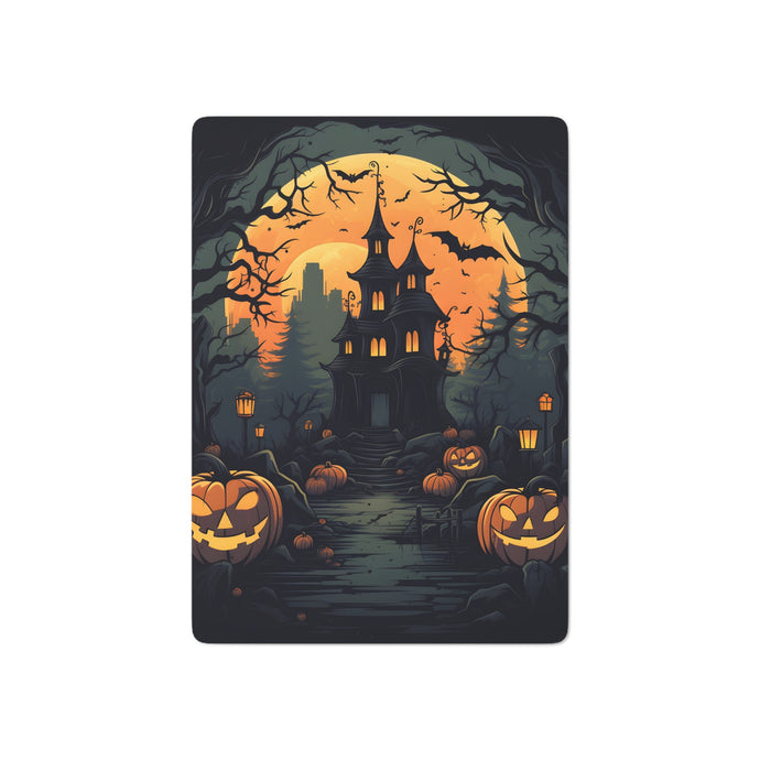DistinctInk Playing / Poker Cards with Spooky Trick or Treating Design for Halloween