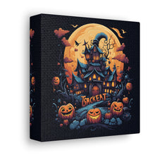 DistinctInk Canvas Wall Art with Spooky Sweet Treats for Halloween