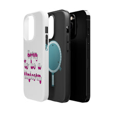 DistinctInk ToughCase for Apple iPhone, Compatible with MagSafe Charging - Born to be a Unicorn