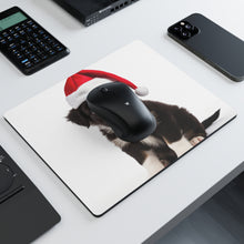 DistinctInk Mouse Pad - 1/4" Foam Rubber - Border Collie Puppy