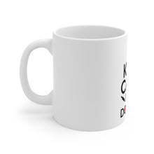 DistinctInk Glossy White Coffee / Tea Mug - Keep Calm I'm A Doctor