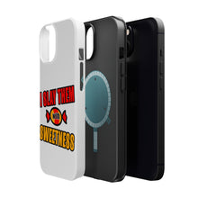 DistinctInk ToughCase for Apple iPhone, Compatible with MagSafe Charging - I Slay Them With Sweetness